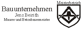 Bauunternehmer Niedersachsen: Bauunternehmen Jens Beirith