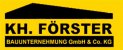 Bauunternehmer Rheinland-Pfalz: K.H. Förster Bauunternehmung GmbH & Co. KG